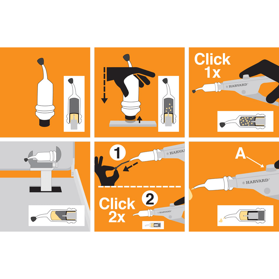 Canal sealer Harvard MTA RootSeal OptiCaps 0.25g plus EndoDirect