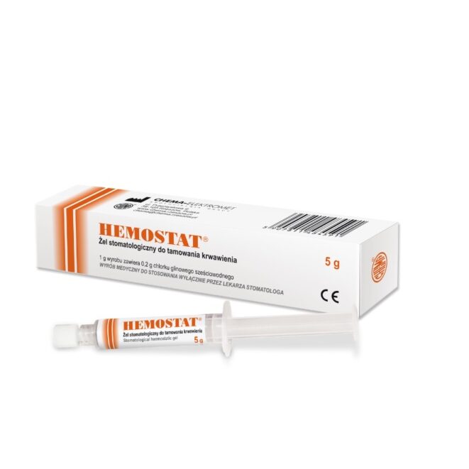 Hemostat 5g gel hemostatic -Chema Elektromet