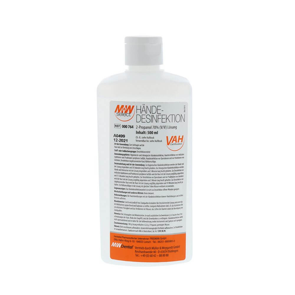 Dezinfectant de mâini 500 ml M+W Dental