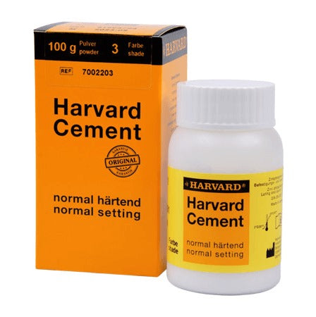 Ciment definitiv Harvard Cement cu priză normală pulbere 100g