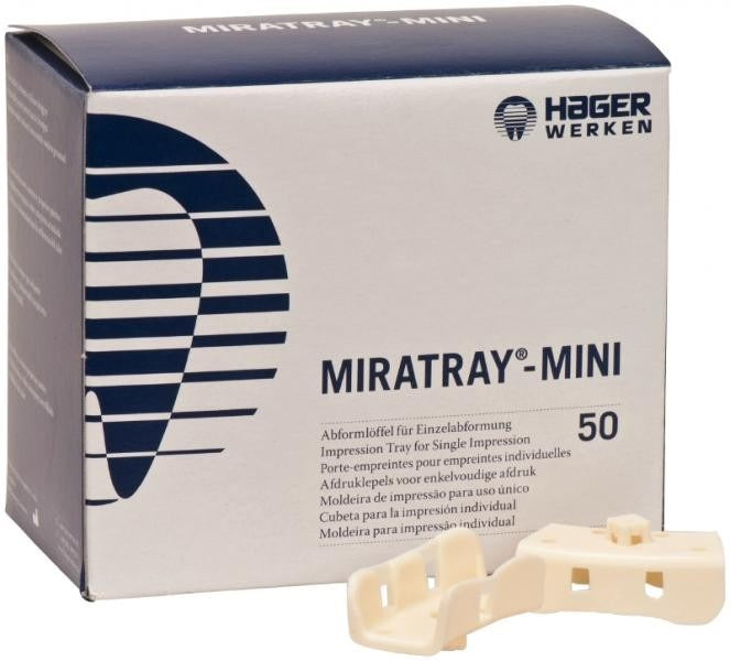 Linguri de amprentă Miratray Mini set 50 buc Hager
