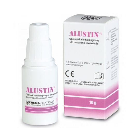 Pansament hemostatic stomatologic Alustin 10g Chema Elektromet