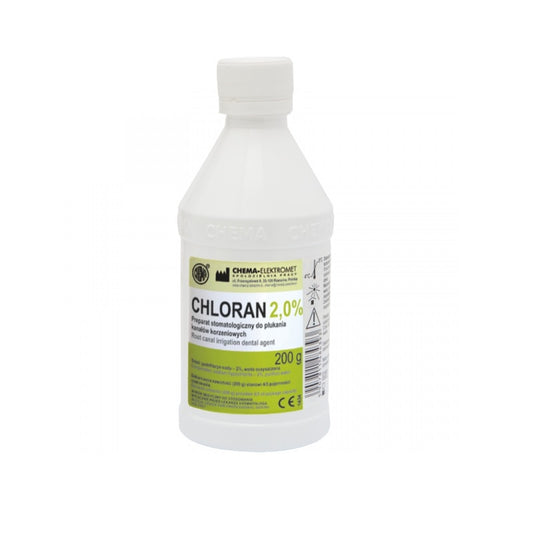 Agent dentar pentru irigarea canalului radicular Chloran 2% hipoclorit de sodiu 200 g – Chema Elektromet