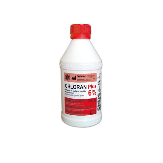 Agent de irigare a canalului radicular Chloran plus 6% hipoclorit de sodiu 200 g – Chema Elektromet