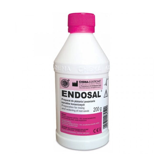 Solutie hemostatica pentru clatirea canalelor Endosal 200g EDTA 15% – Chema Elektromet