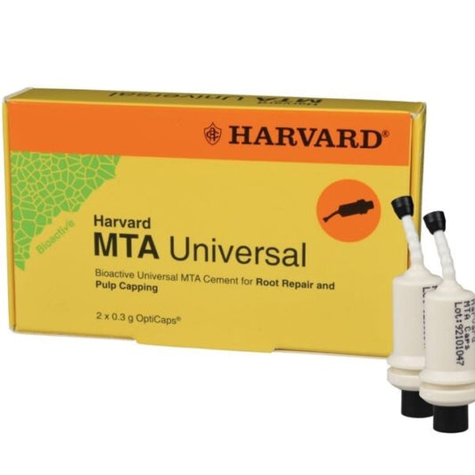 Ciment endodontie Harvard MTA UNIVERSAL OptiCaps 2 x 0.30g