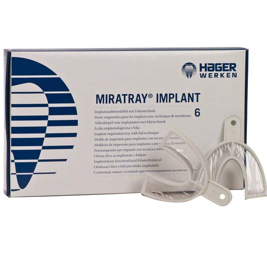Linguri amprenta Miratray Implant set 6 buc HAGER