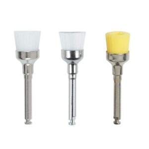 Perie detartraj cu tija metalica Junior Cup Nylon CA Premium Plus