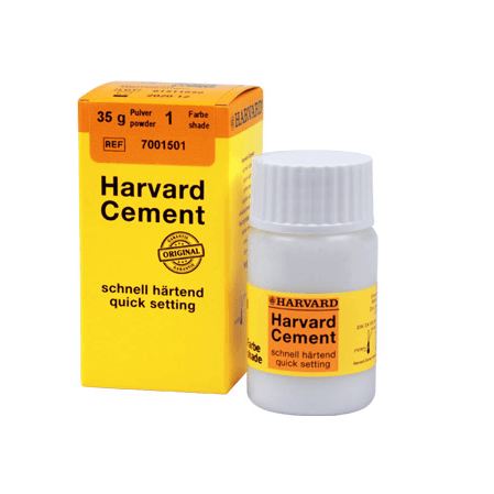 Ciment definitiv Harvard Cement cu priză normală pulbere 35g