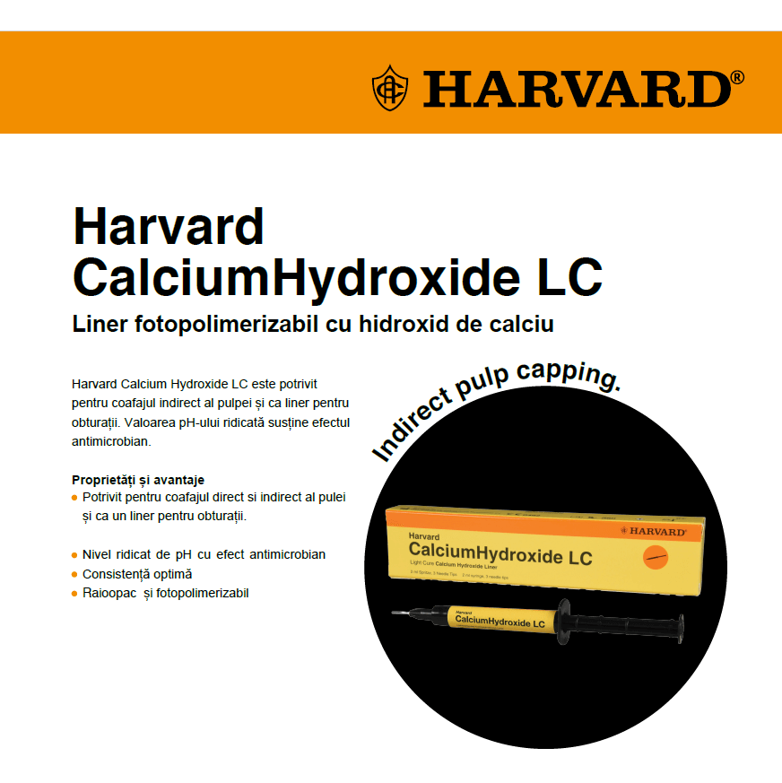 Pasta Harvard Hidroxid de Calciu 2 ml