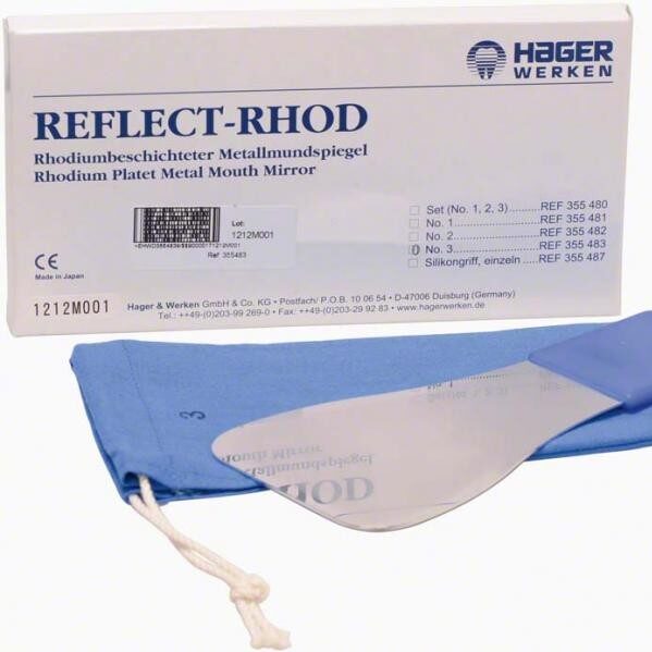 Instrument metalic Reflect-Rhod Nr. 3 (79 x 163 mm) HAGER
