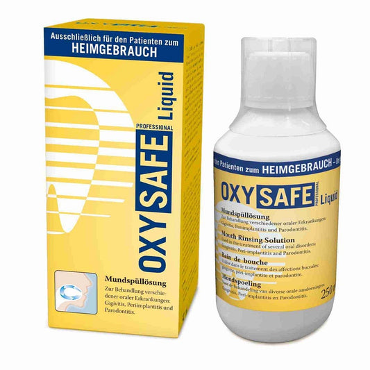Lichid pentru tratamentul parodontozei si peri-implantitei Oxysafe Professional 250 ml HAGER