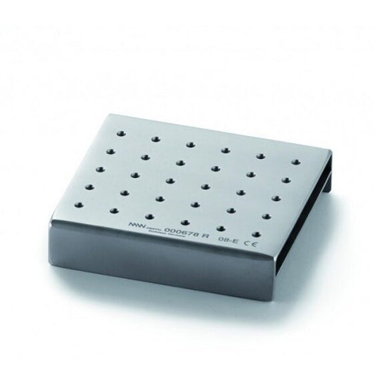 Suport pentru 30 freze FG/contra-unghi M+W Dental